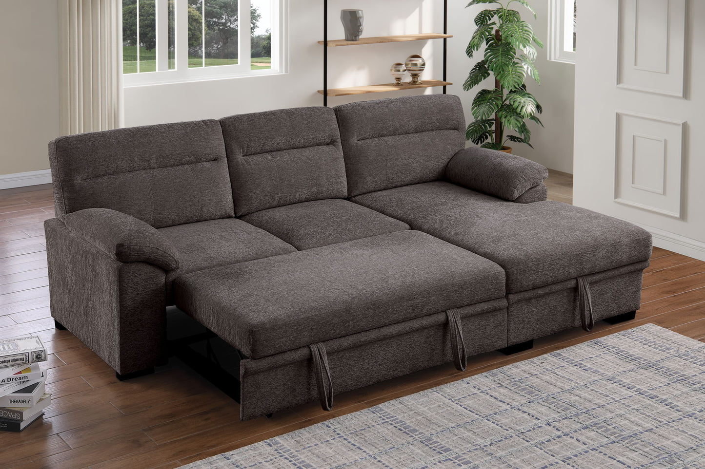 Kipling II - 92.5" Sleeper Sectional Sofa