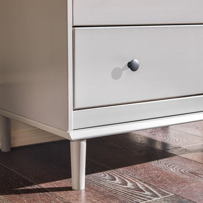 Classic 4 Drawer Solid Wood Dresser - Gray