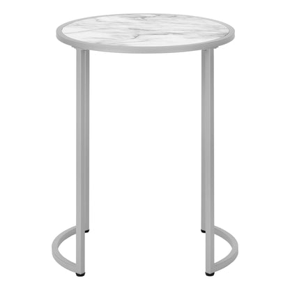 Round Accent Side Table, Contemporary & Modern