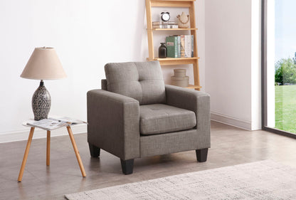 Newbury - Newbury Club Chair - Gray