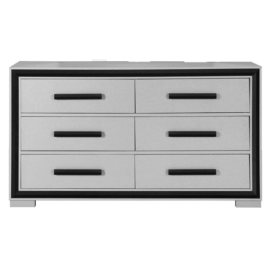 Adelaide - Dresser - Gray / Black