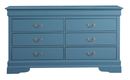 Louis Phillipe - 6-Drawer Dresser