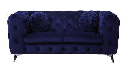 Atronia - Velvet Loveseat