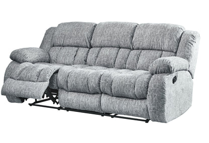 Stonic - Reclining Sofa, Love And Chair - Gray