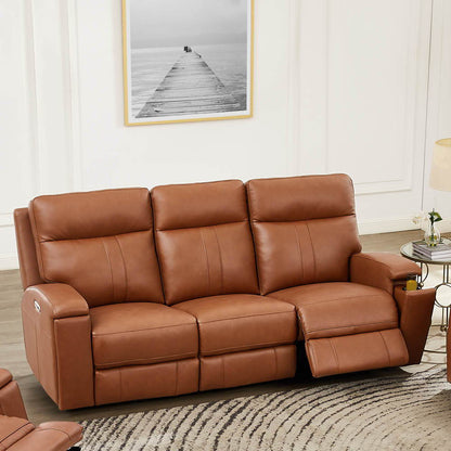 Venice - Power Headrest Zero Gravity Reclining Sofa - Brown