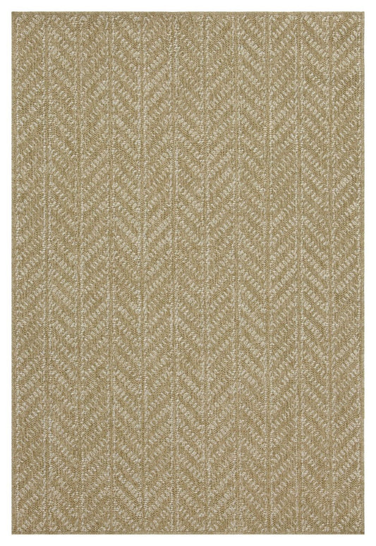 Earth - 7'10" X 10'3" Indoor, Outdoor Area Rug - White, Natural