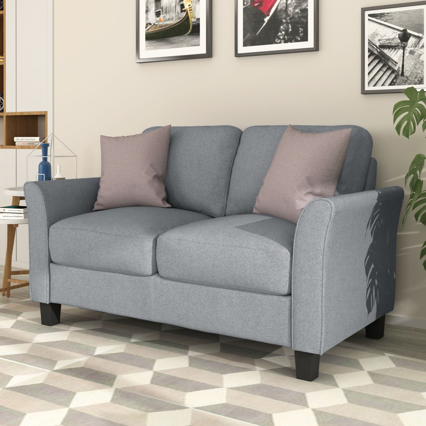 Living Room Sets Furniture Armrest Sofa Single Chair Sofa Loveseat Chair 3 Seat Sofa (Chair Loveseat Chair & 3 Seat Sofa)