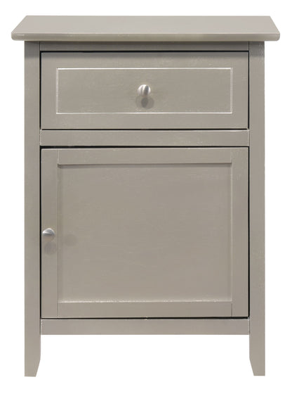 Izzy - 1 Drawer /1 Door Nightstand