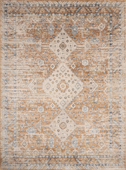 Noble - 5'3" X 7'3" Area Rug - Rust