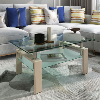 Rectangle Coffee Table, Modern Side Center Tables For Furniture