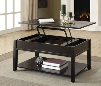 Malachi - Coffee Table With Lift Top - Black