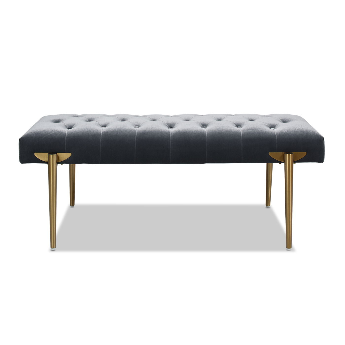 Aria - Upholstered Gold Accent Bench