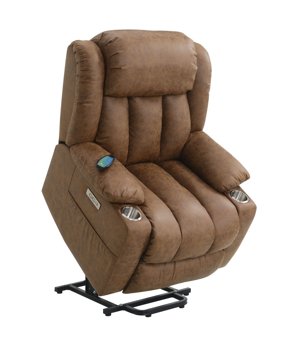 Pacay - Power Motion Recliner With Lift Heating Massage Function