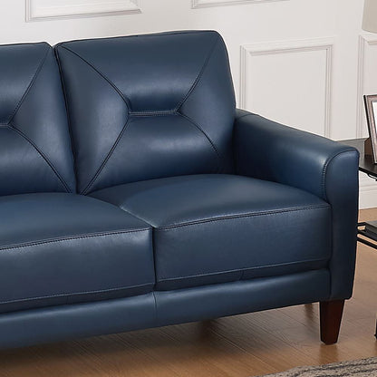 Mavis - Leather Loveseat