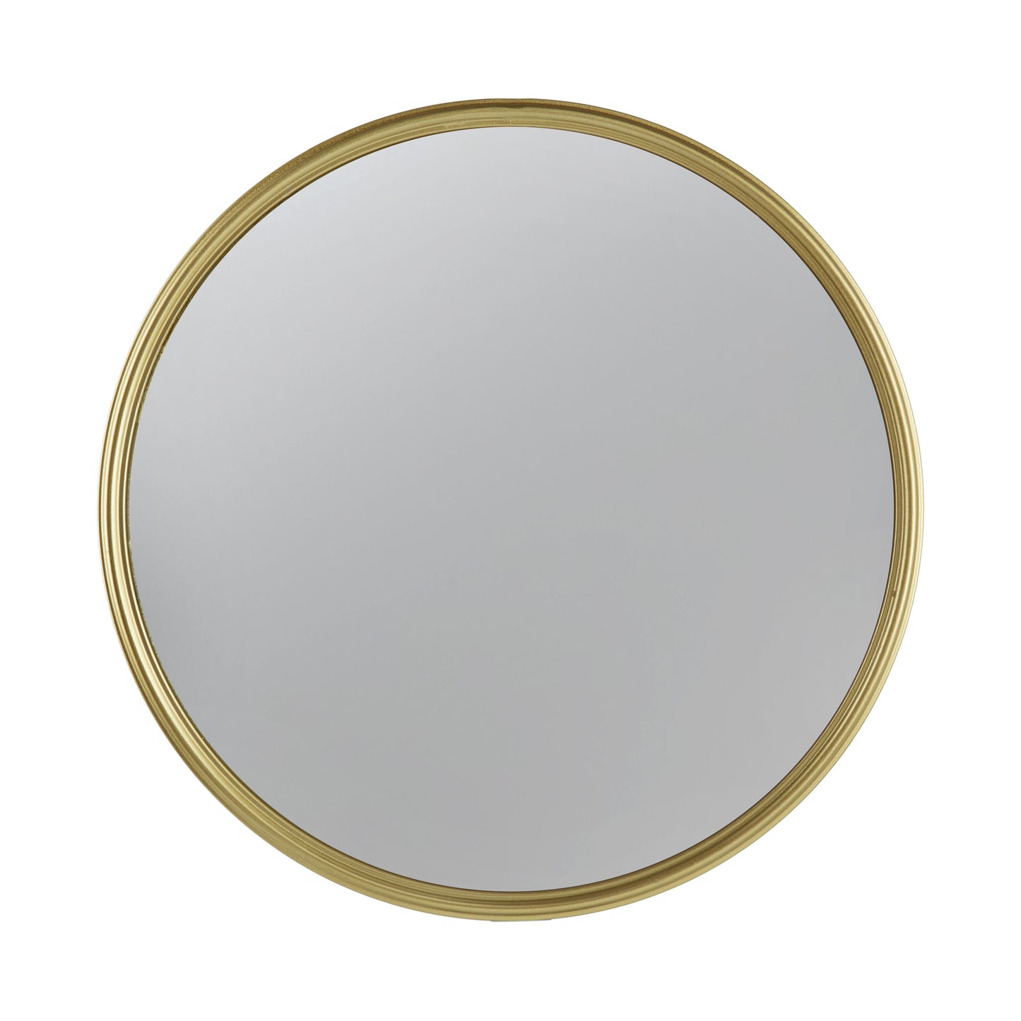 Round Mirror, Circle Mirror With Iron Frame For Living Room Bedroom Vanity, Entryway, Hallway