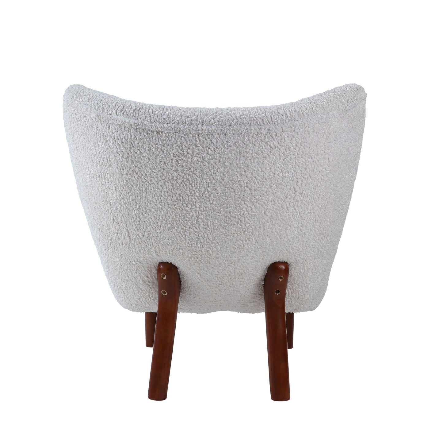 Zusud - Teddy Sherpa Accent Chair - White