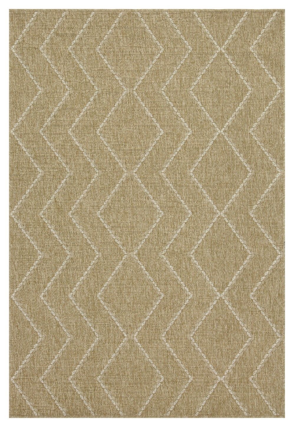 Earth - Indoor / Outdoor Area Rug - Jute / White