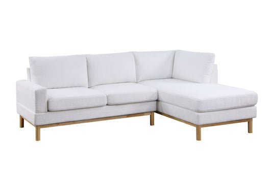 Anisa - Sherpa Sectional Sofa With Right-Facing Chaise