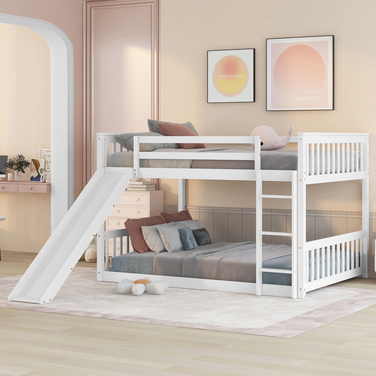 Bunk Bed With Slide And Ladder