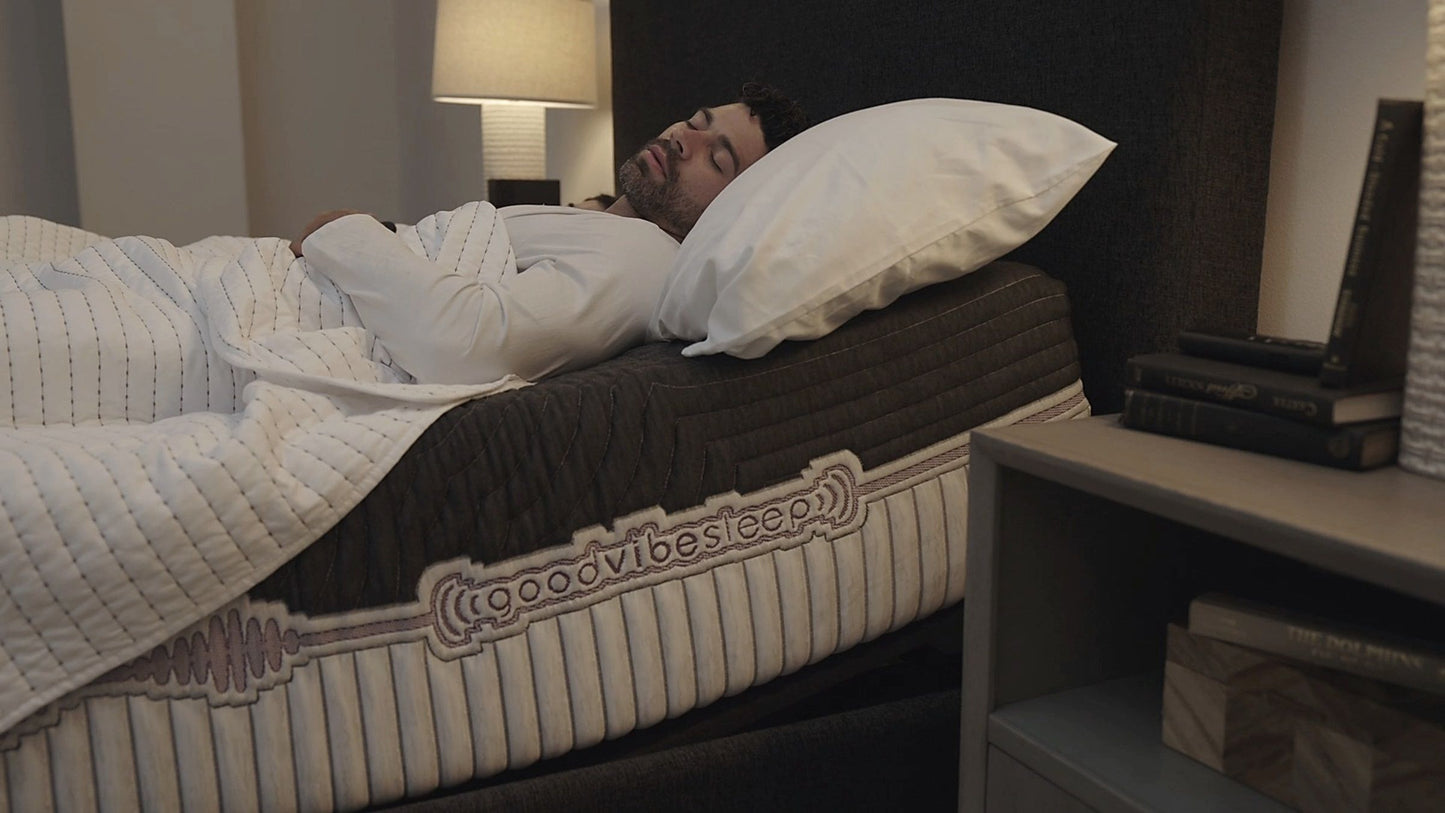 GoodVibeSleep - 10" Ease Cooling Foam Flex Head Mattress