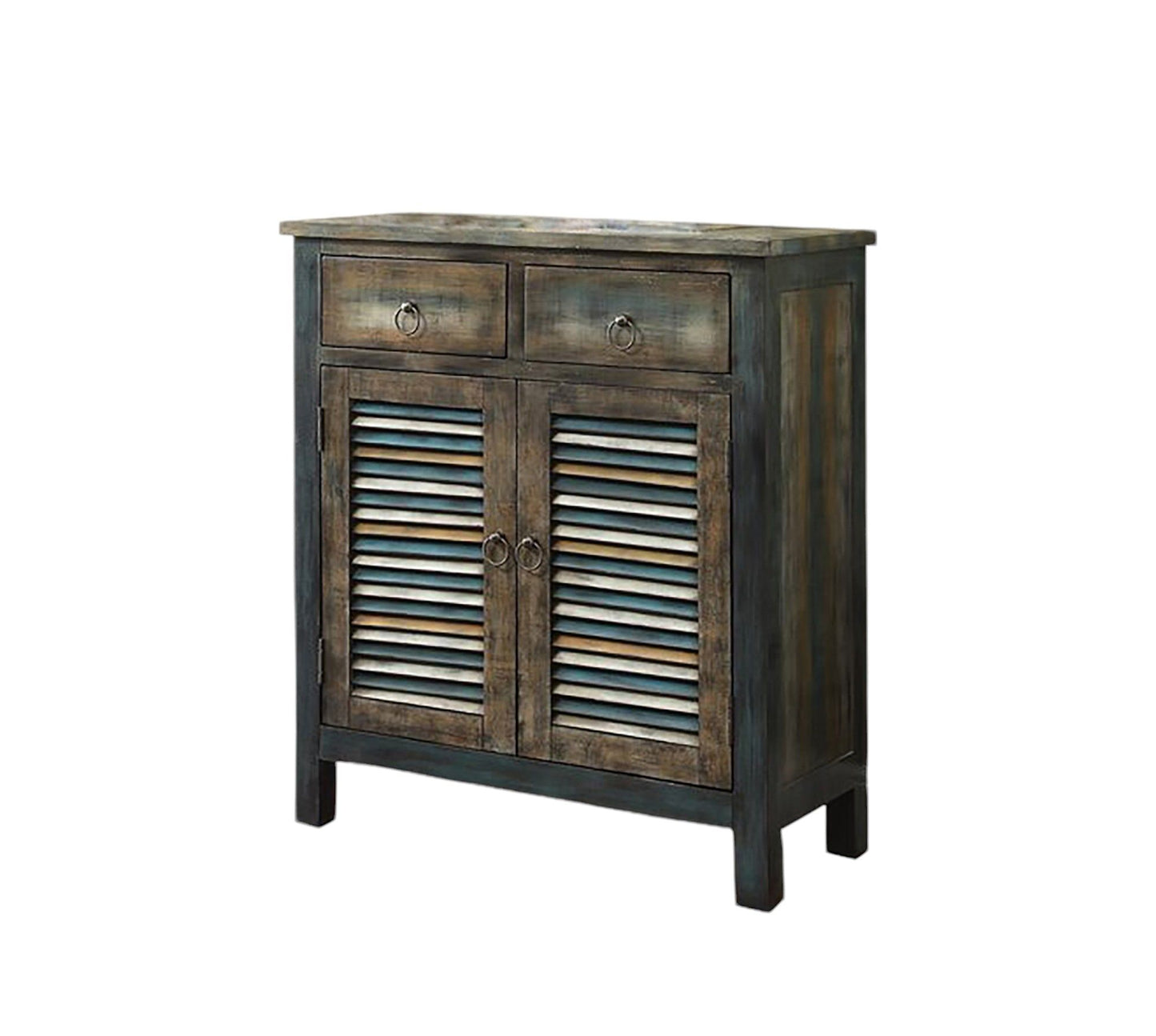 Glancio - Anqtique Console Cabinet - Oak