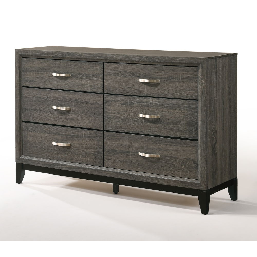 Valdemar - Weathered Dresser - Gray