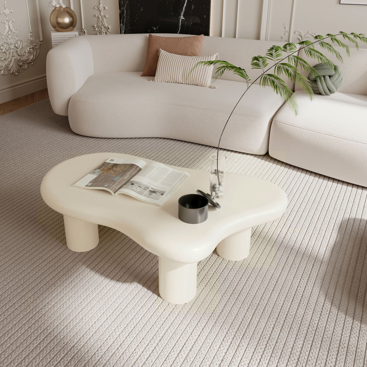 Cloud Shaped Coffee Table For Living Room