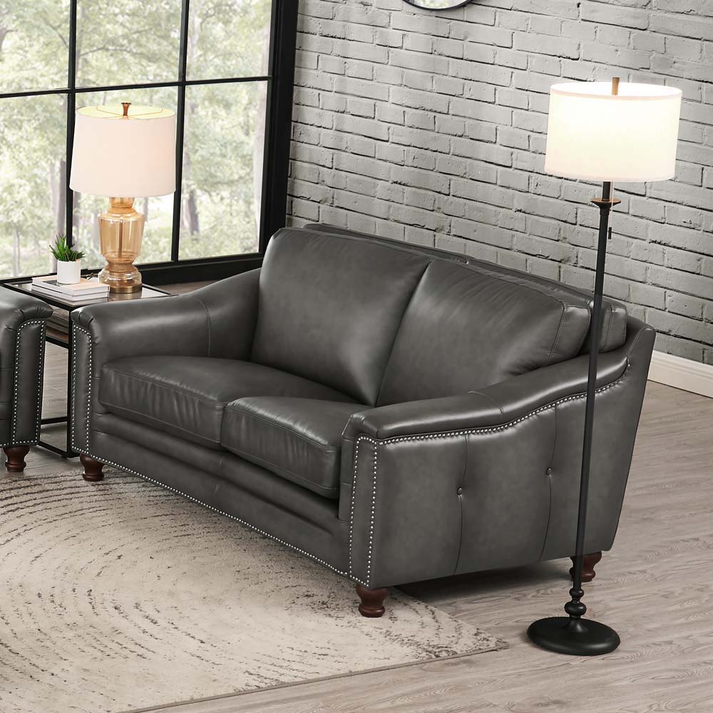 Belfast - Top Grain Leather Loveseat