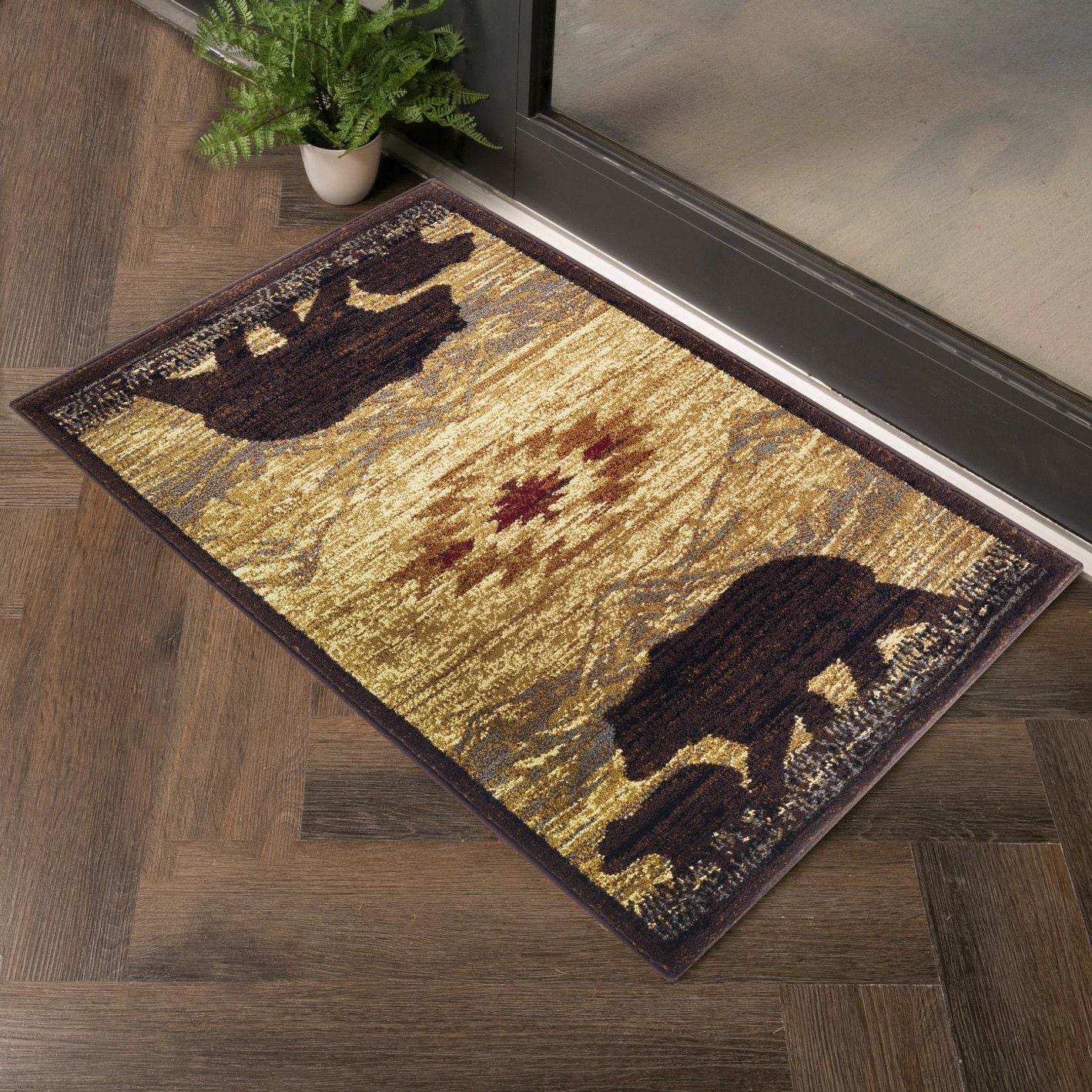 Nature's Nest - GC_CBL3006 Lodge Area Rug