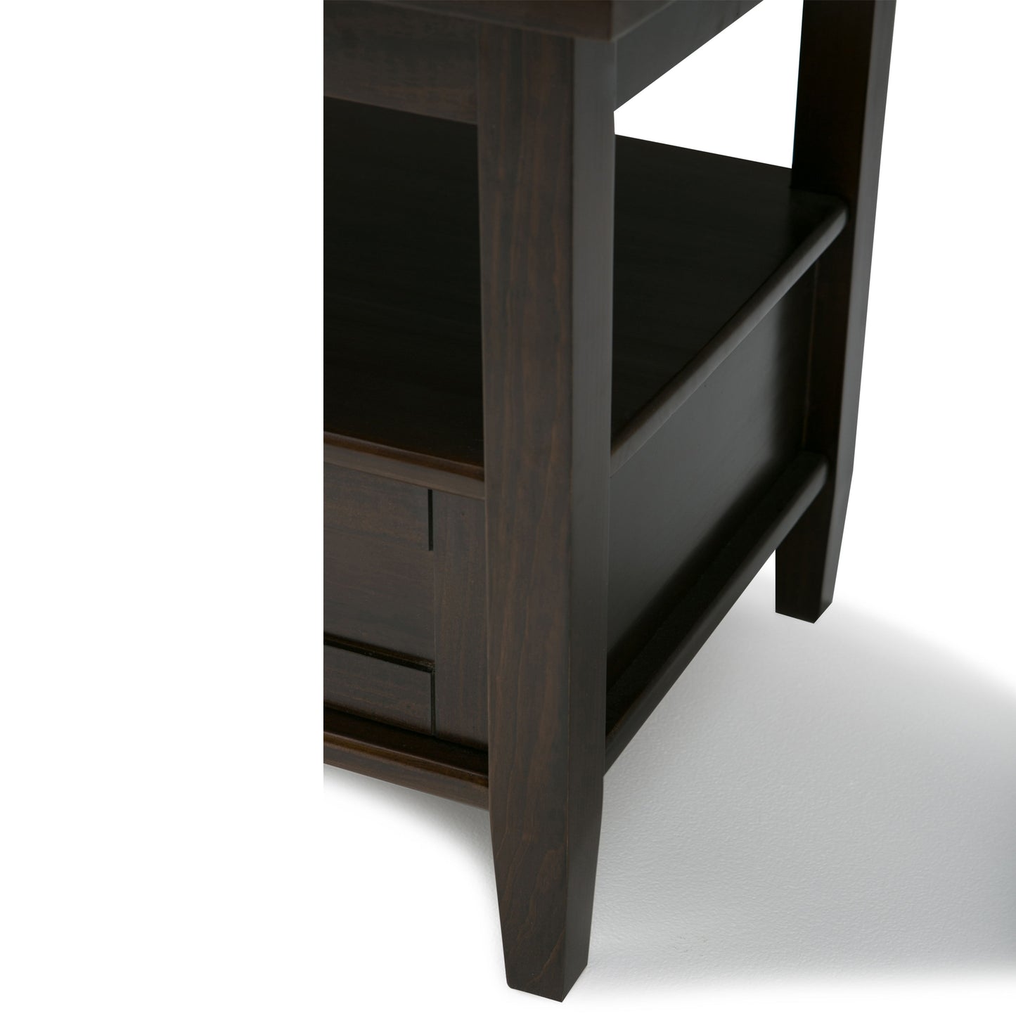 Warm Shaker - End Table - Tobacco Brown