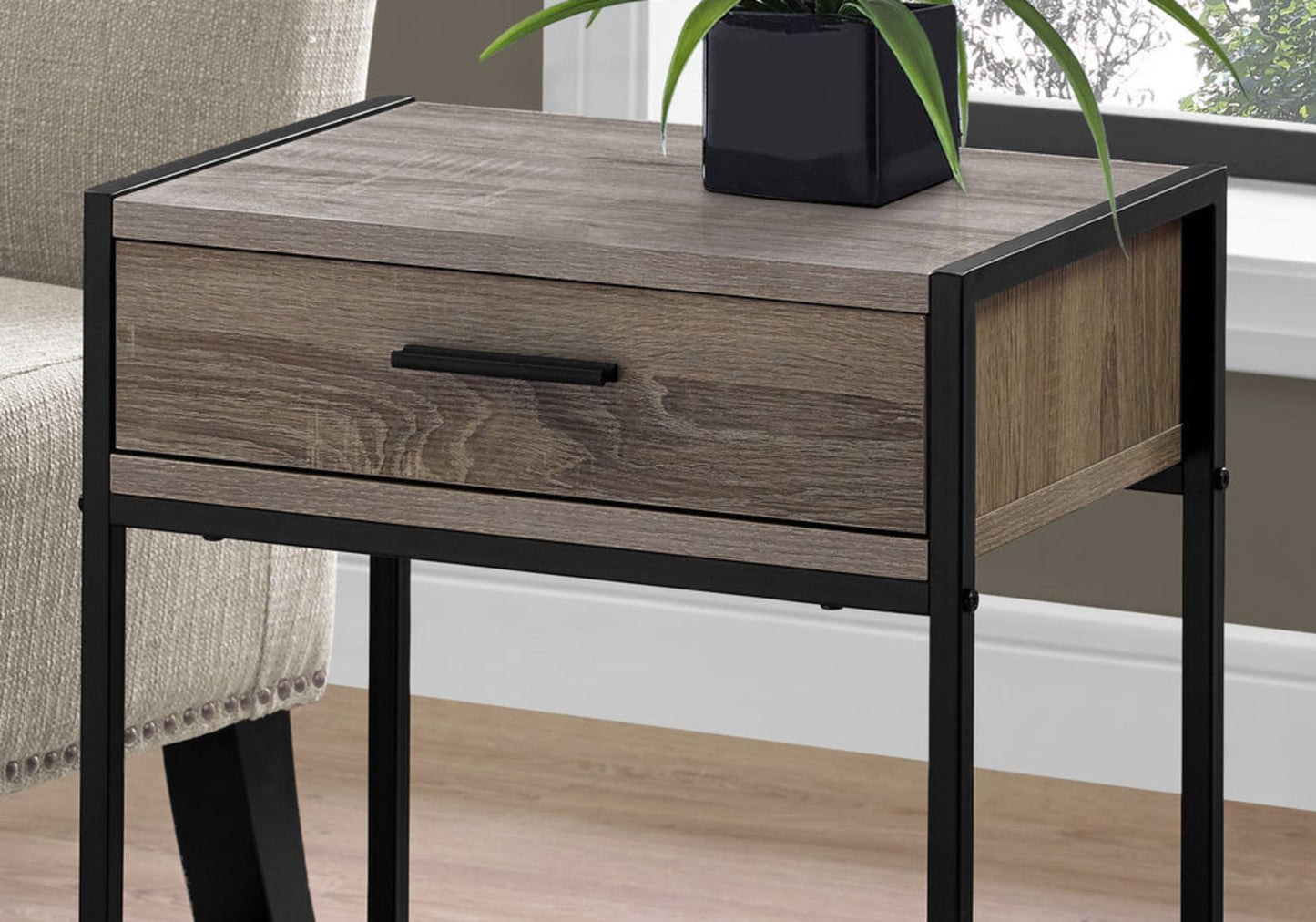 Versatile Accent Side Table, Storage Drawer