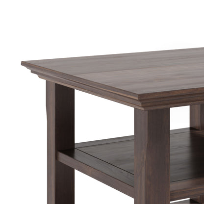 Acadian - End Table - Warm Walnut Brown