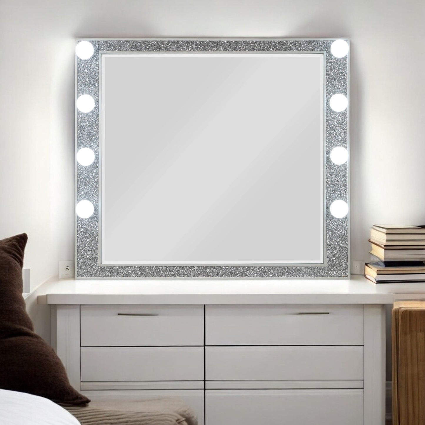 Sliverfluff - Mirror With Light - Mirrored / Champagne