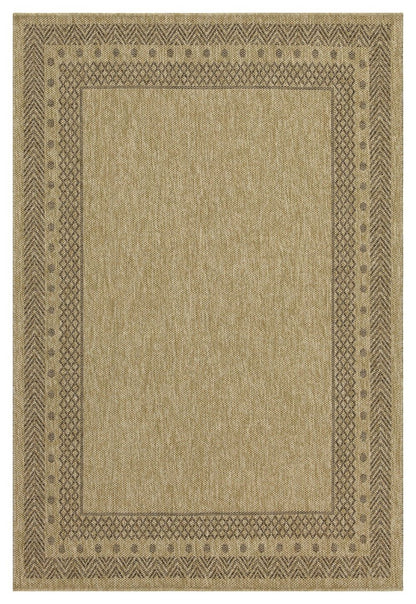 Earth - 5'3" X 7'3" Indoor / Outdoor Area Rug - Jute / Mocha