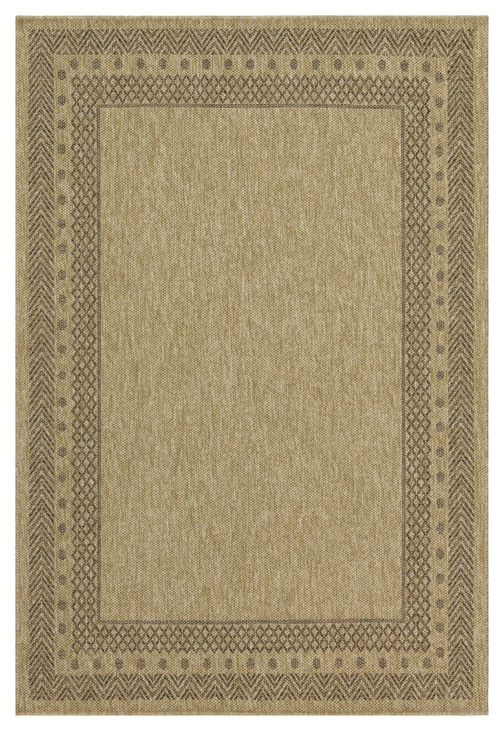 Earth - 7'10" X 10'3" Polypropylene, Indoor / Outdoor Area Rug - Jute / Mocha