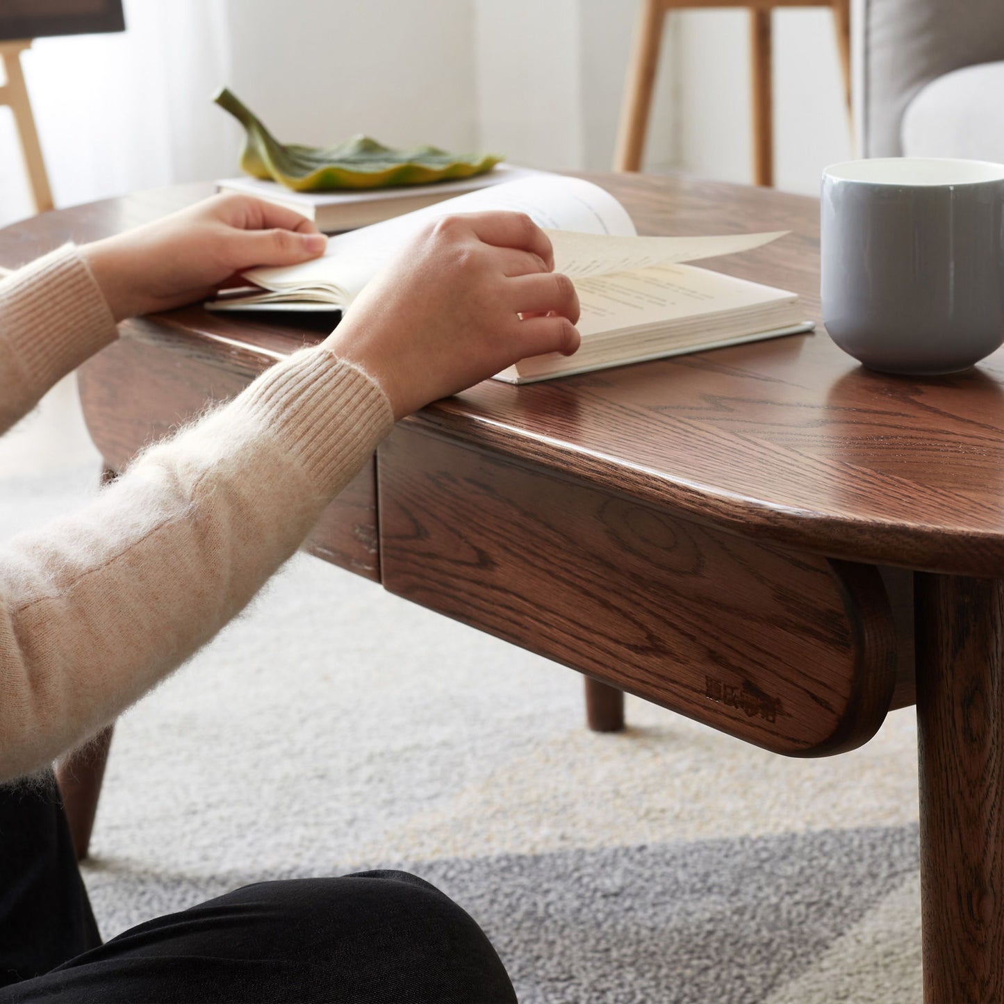 Capsule Centre Low Table With Drawers Coffee Table