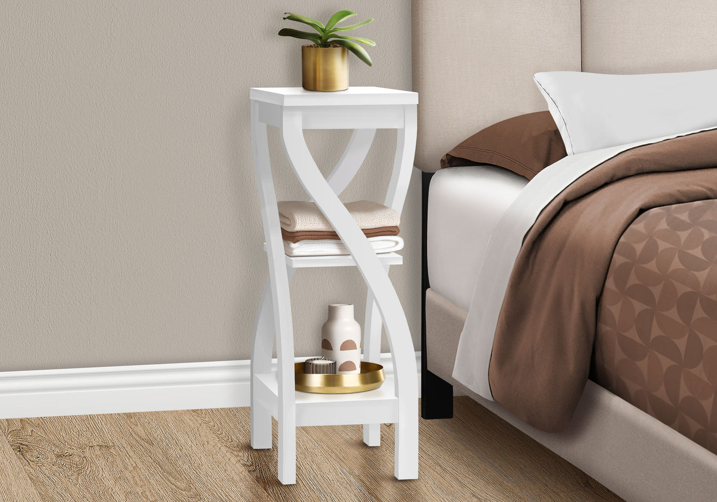 Accent Table Versatile Usage, Square, Contemporary & Modern