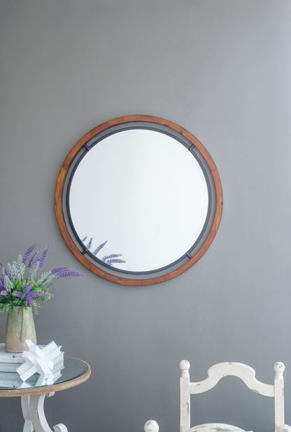 Mogley Wall Mirror - Brown