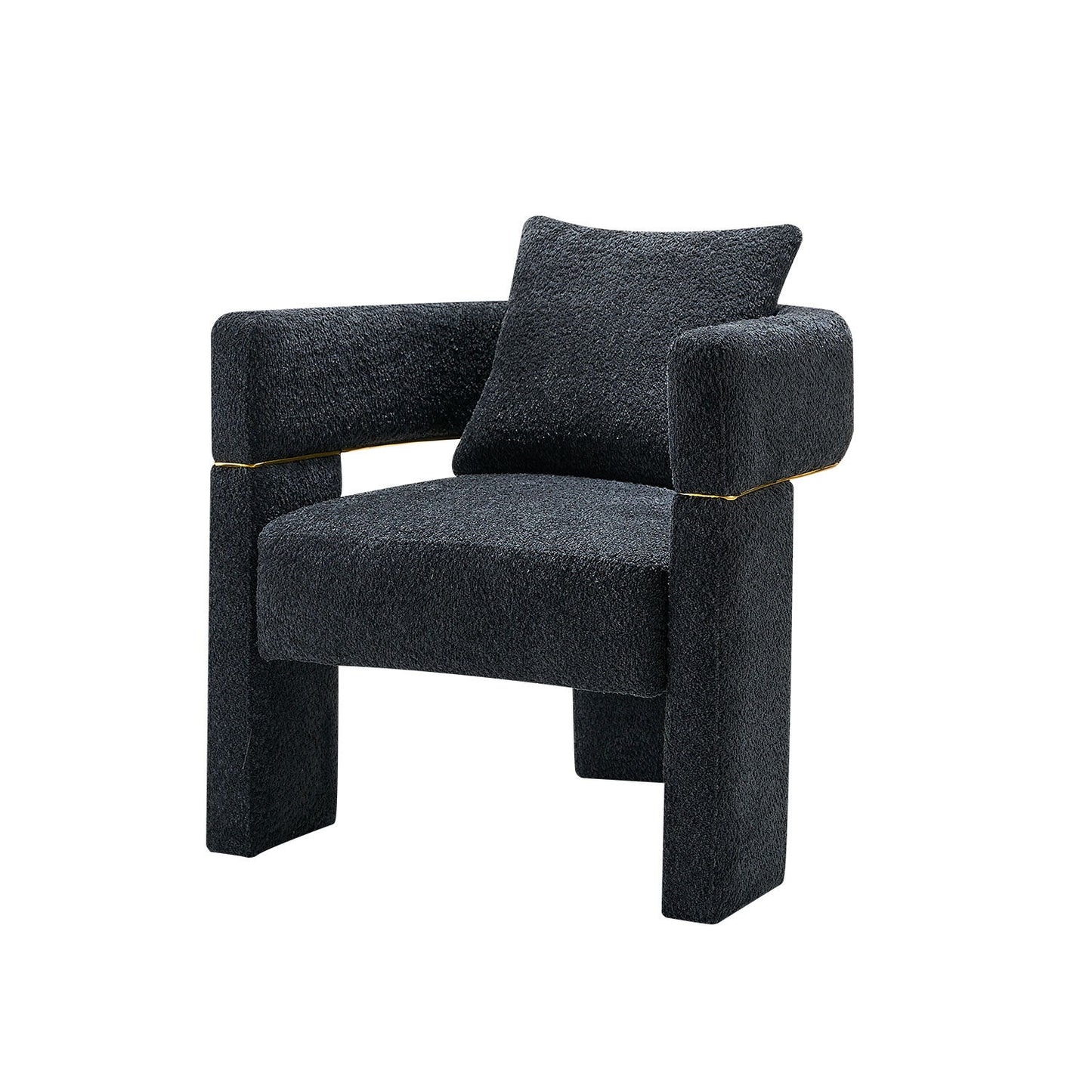 Boucle Upholstered Accent Chair