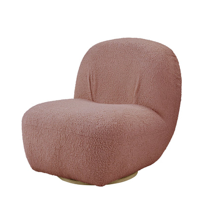 Yedaid - Sherpa Accent Chair With Swivel