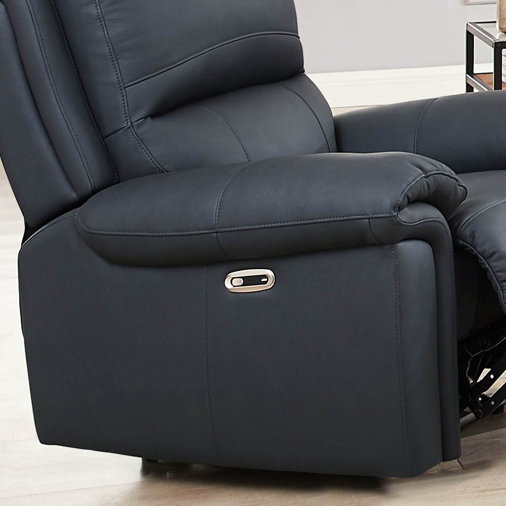 Monica - Power Zero Gravity Recliner - Gunmetal