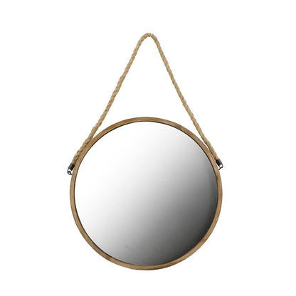 Rally Wood Mirror - Brown