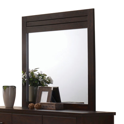 Panang - Mirror - Mahogany