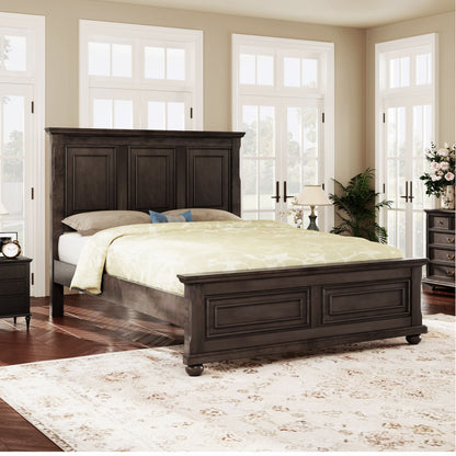 Bed Traditional Town And Country Style Pinewood Vintage