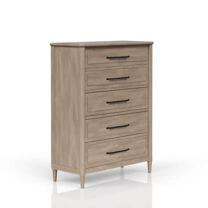 5 Drawer Door Chest - Sand