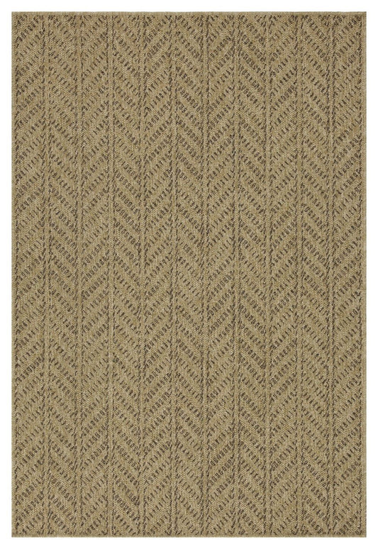 Earth - 5'3" X 7'3" Indoor / Outdoor Area Rug - Natural / Mocha