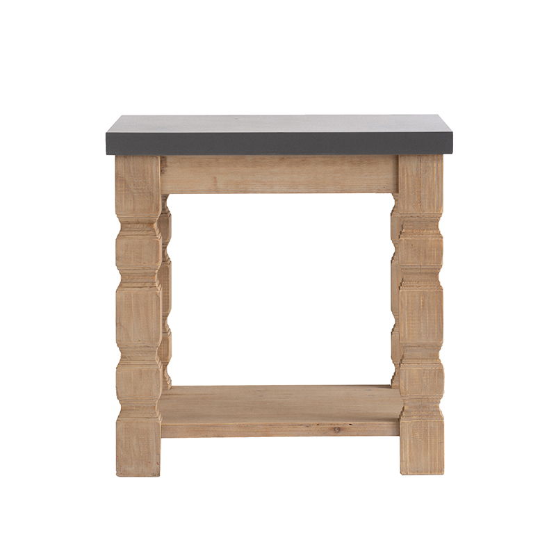 Side Table - Brown Gray