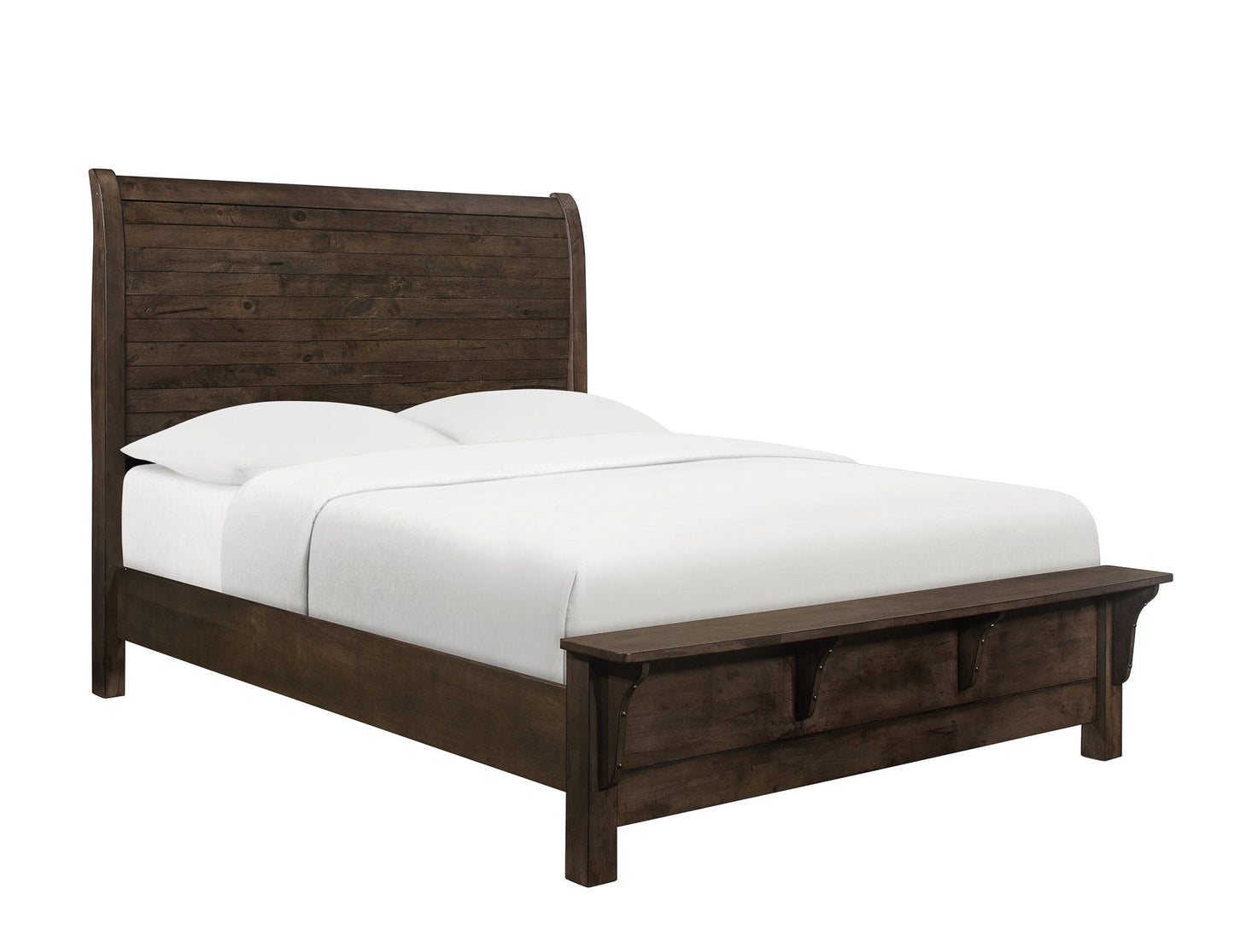 Verna - Sleigh Bed