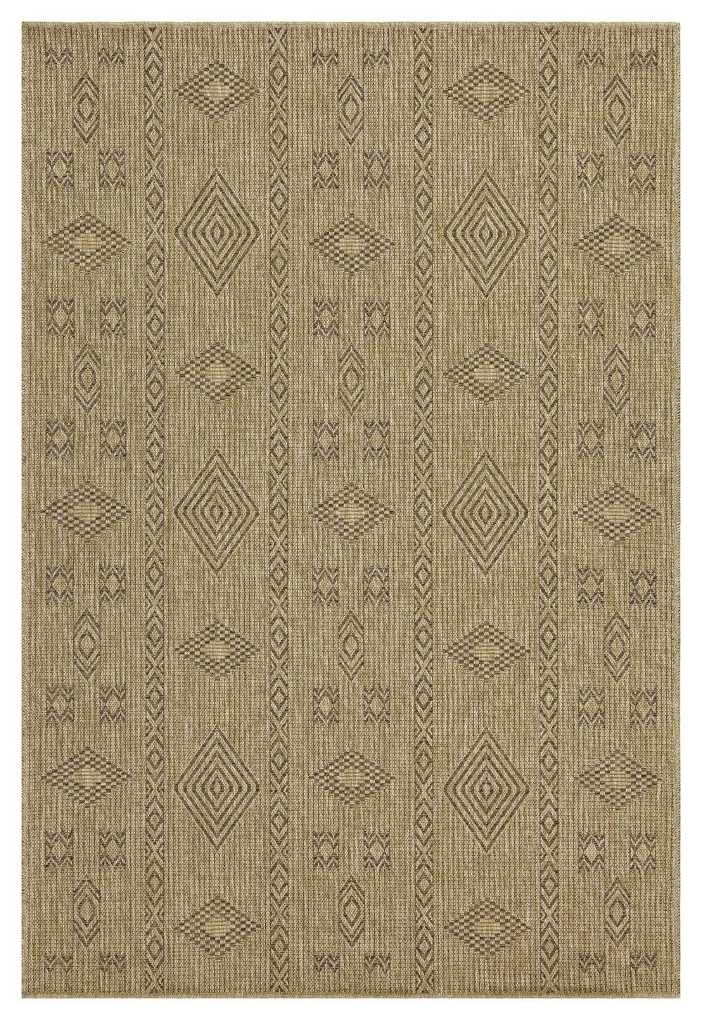 Earth - 2'7" X 7'3" Indoor / Outdoor Area Rug - Jute / Mocha