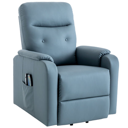 Massage Recliner Chair Electric Power Lift Chairs With Side Pocket, Adjustable Massage And Heating Function For Adults And Seniors